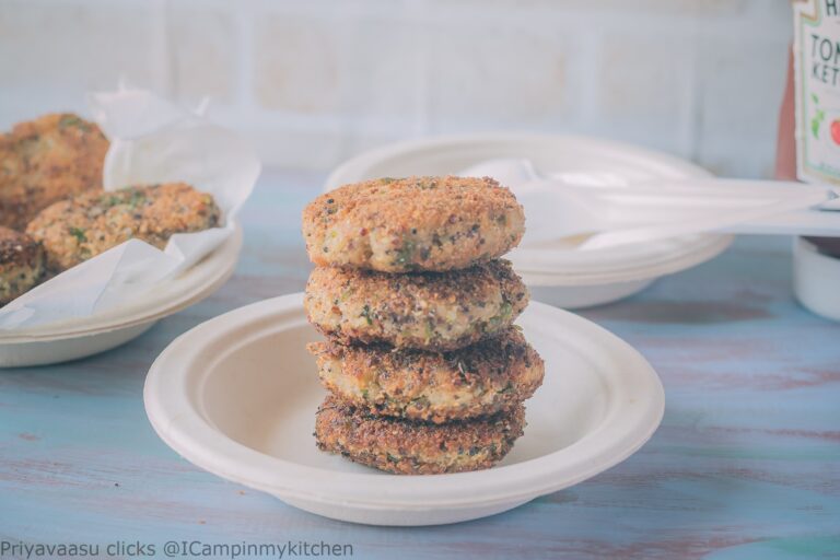 Quinoa and Potato Tikki