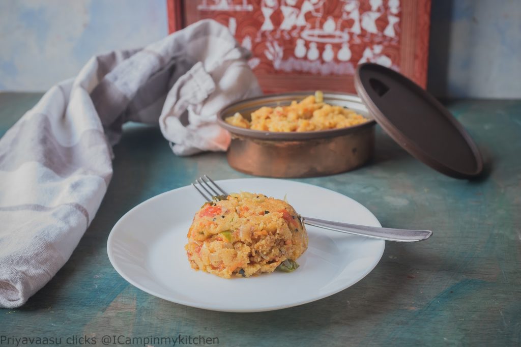 Semolina upma