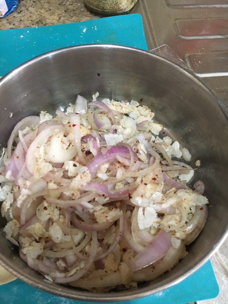 Onion samosa filling 