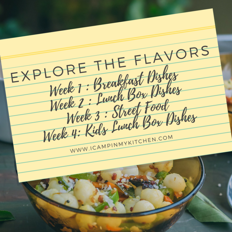 Explore the Flavors - April Mega Blogging Marathon