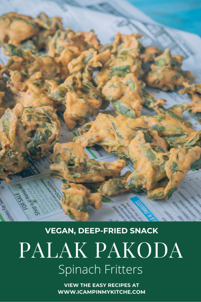 Palak pakoda pin