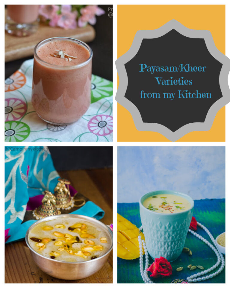 Kheer/Payasam Recipes