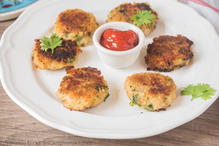 Sweet Potato Cutlet | Tikkis |Vegan & GF Snack