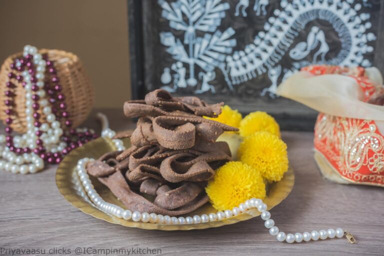 Ragi Ribbon Murukku/Ragi Ribbon Pakoda