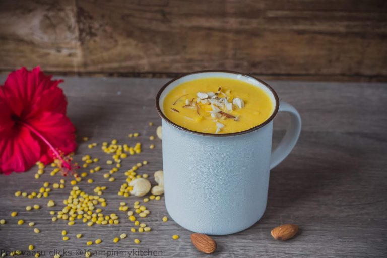 Carrot Moong dal kheer