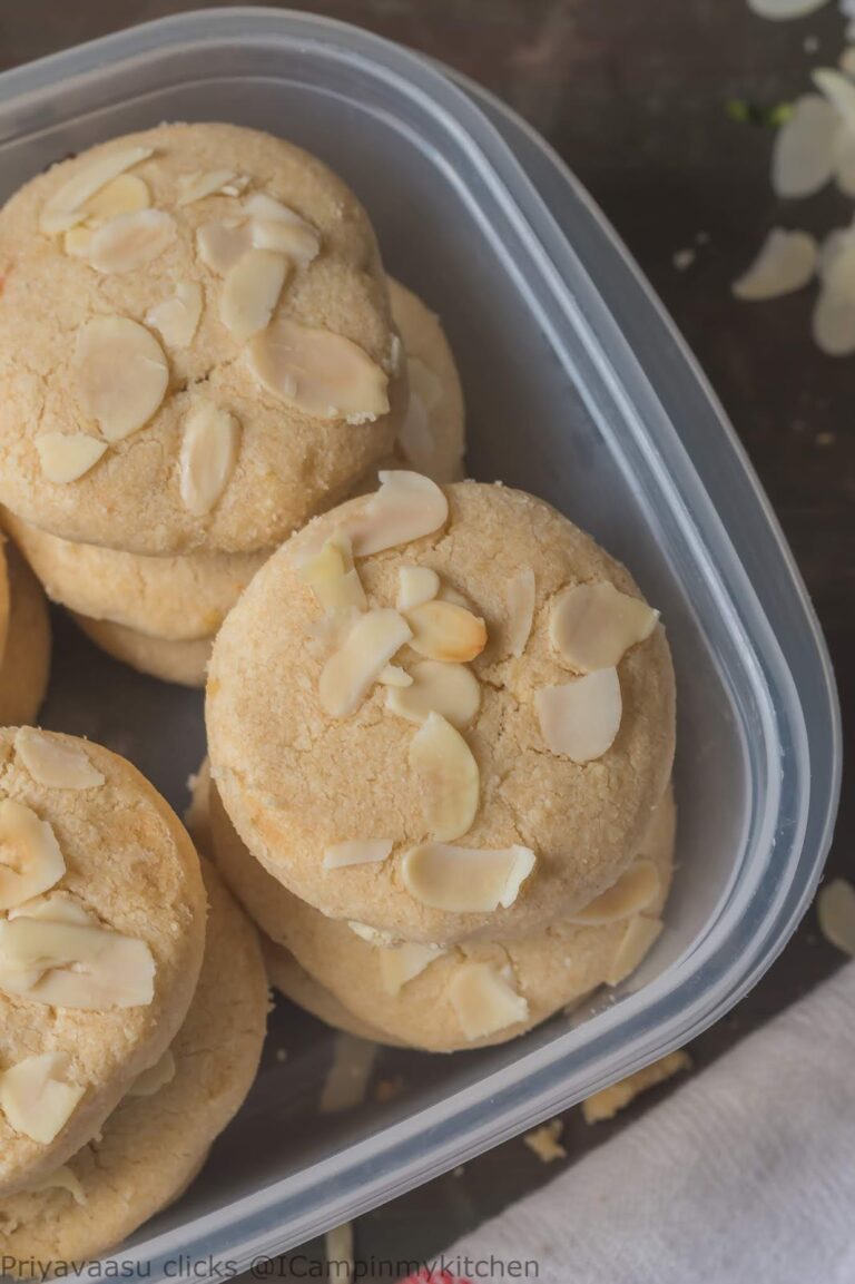 Almond Shortbreads|How to make Shortbreads