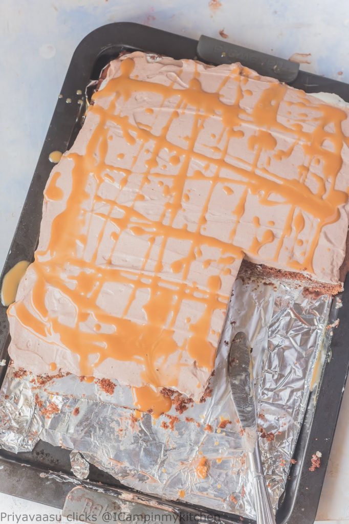 Sheet cake 