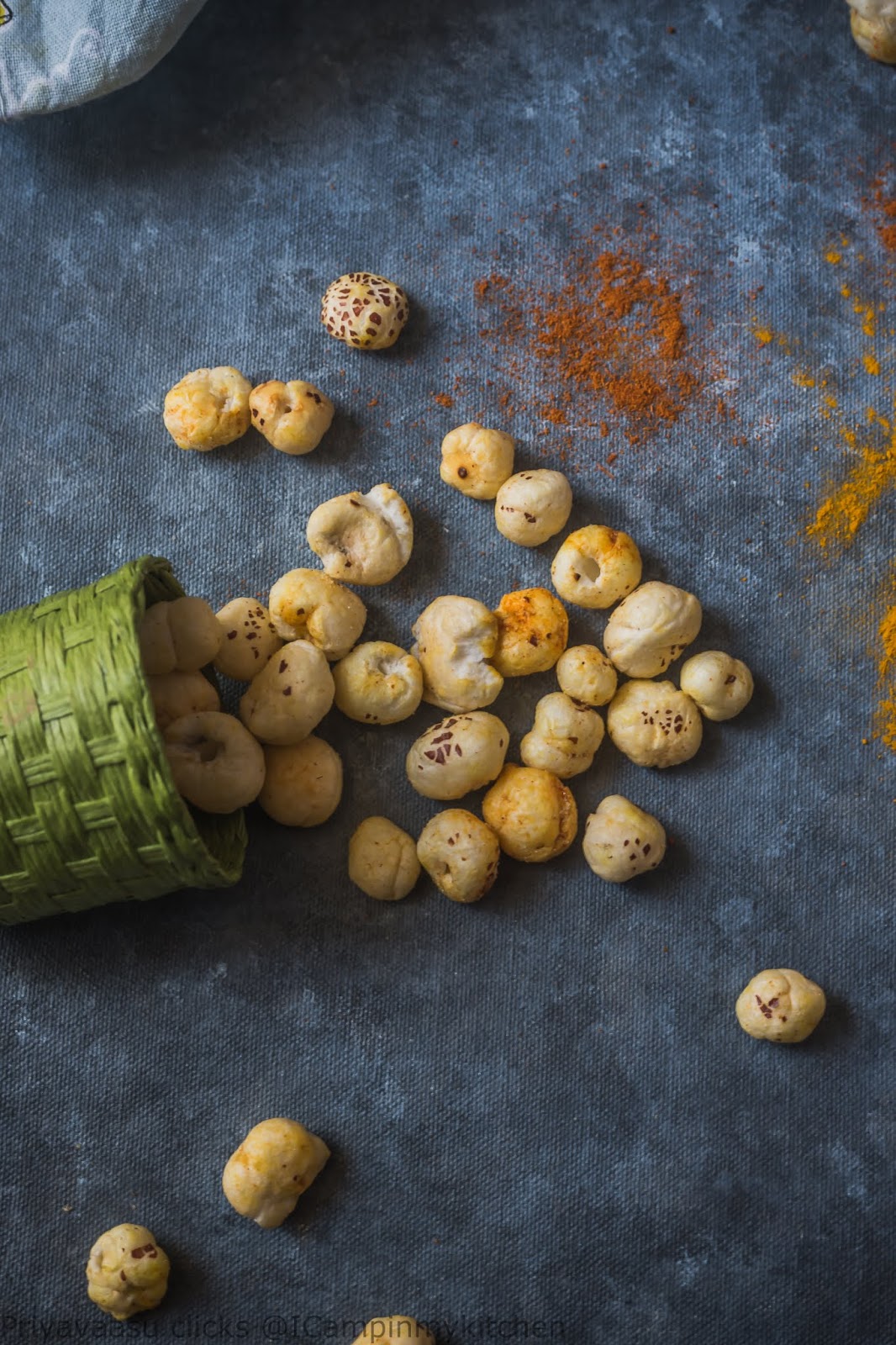 Spicy roasted Phool Makhana