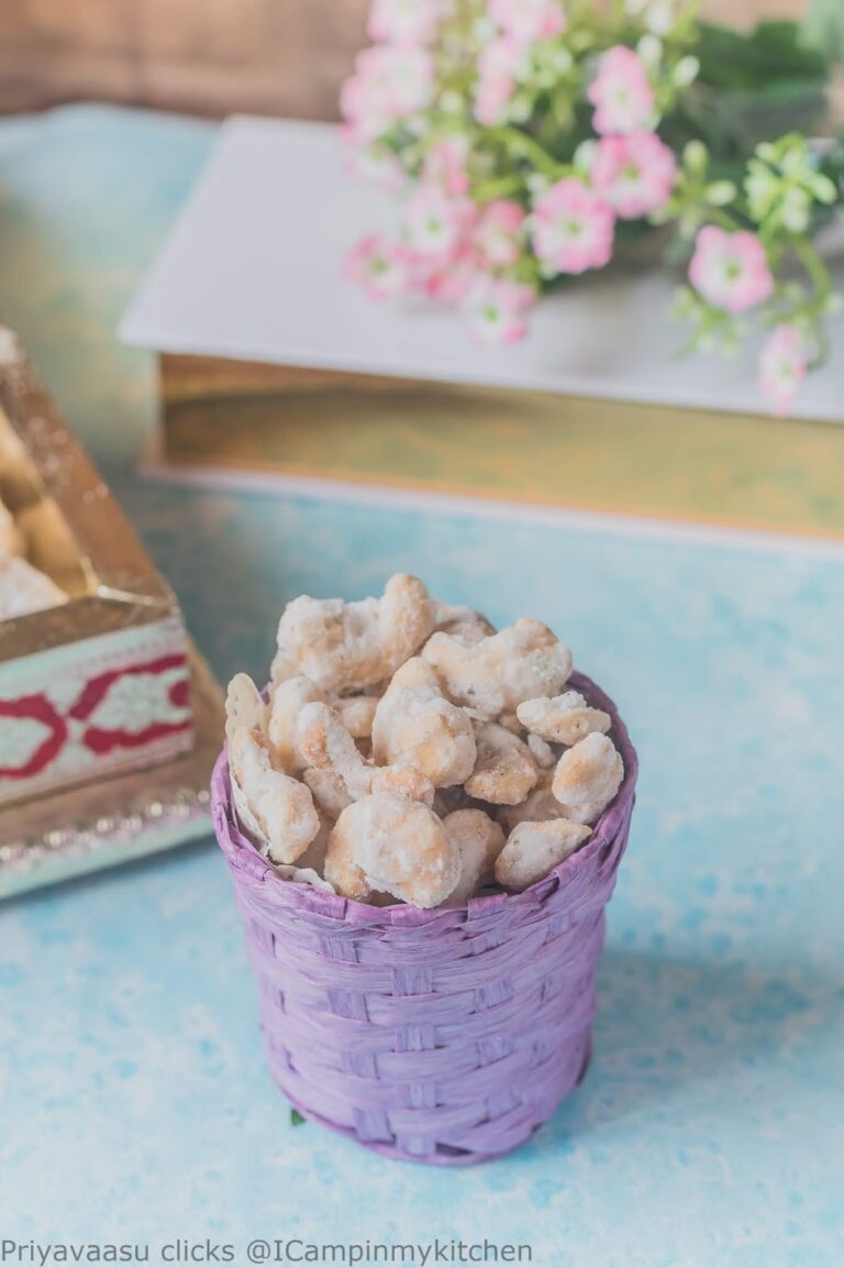 Cashewnut Nokkal/Cashew Candy, Sugar glazed cashewnuts, Traditional southindian candy