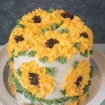 Eggless carrot pineapple cake
