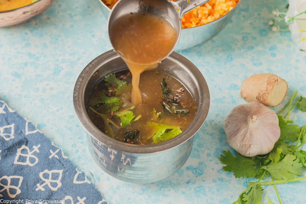 garlic rasam