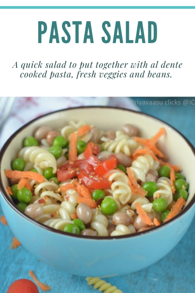 Pasta in salads