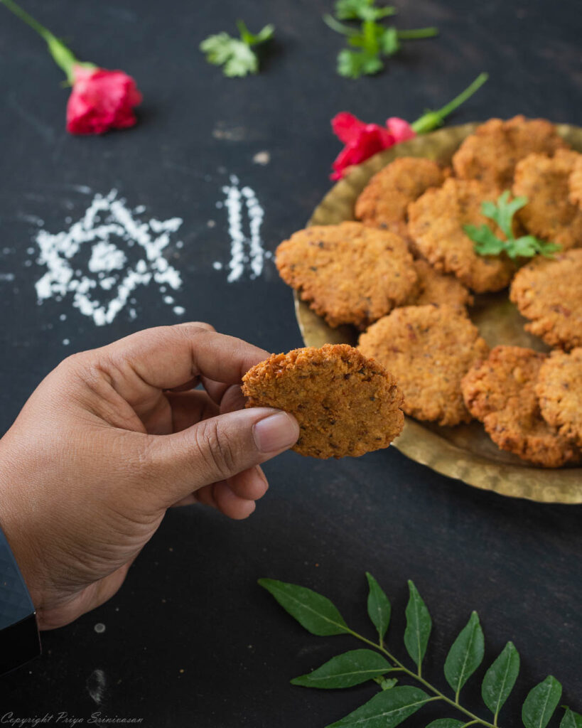 Chana dal vadai 