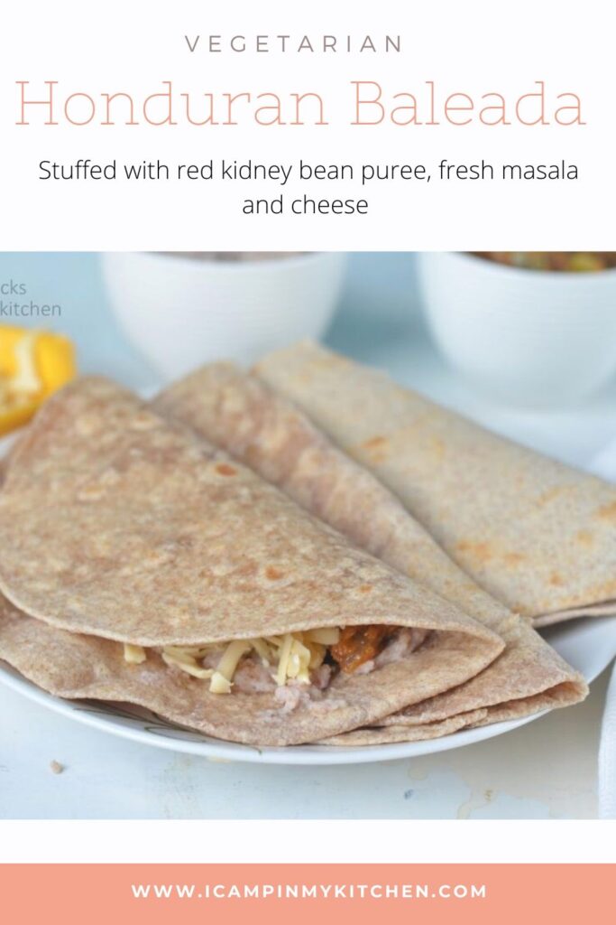 Learn to make Honduran Baleada