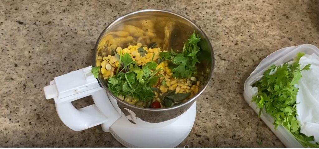 Grinding vada batter