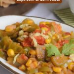 How to make capsicum subzi with sweet corn
