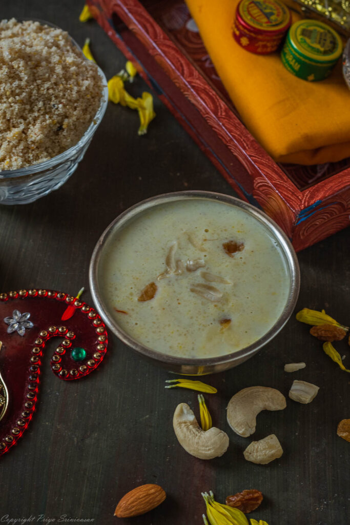 Instant payasam mix