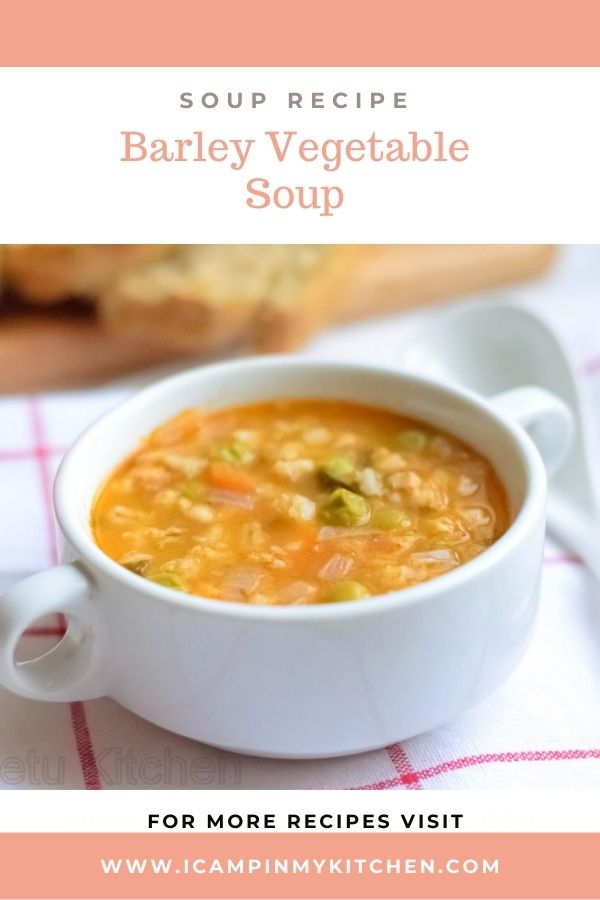 Barley Vegetable Soup Pin