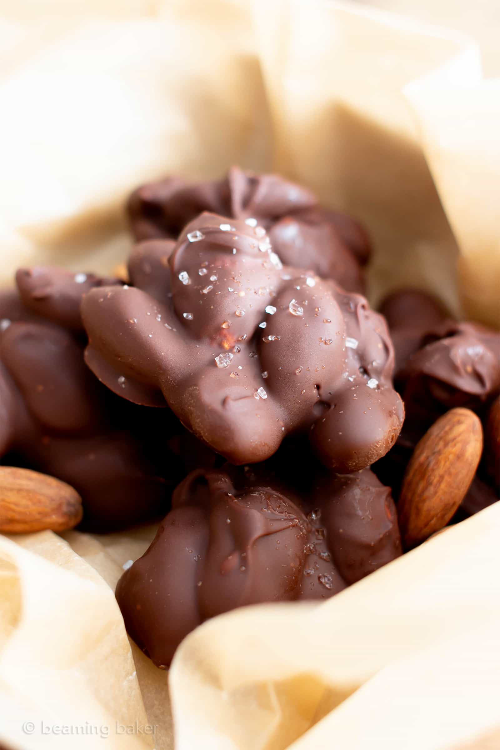Chocolate Nut clusters, Vegan