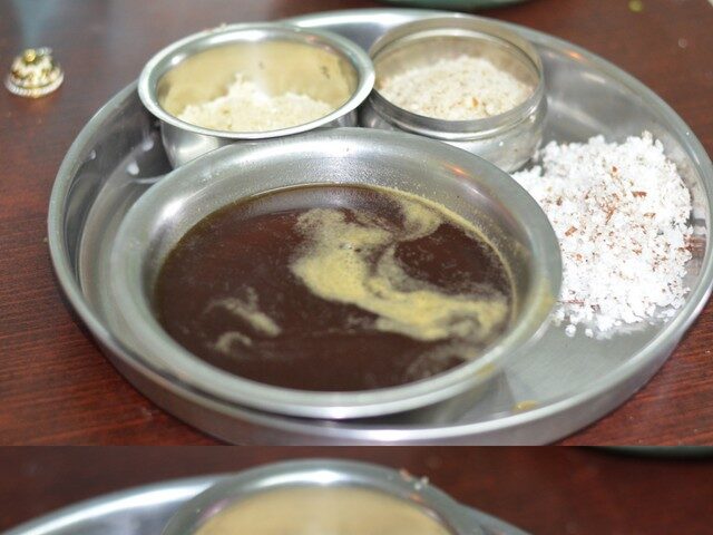 Ragi adai ingredients 