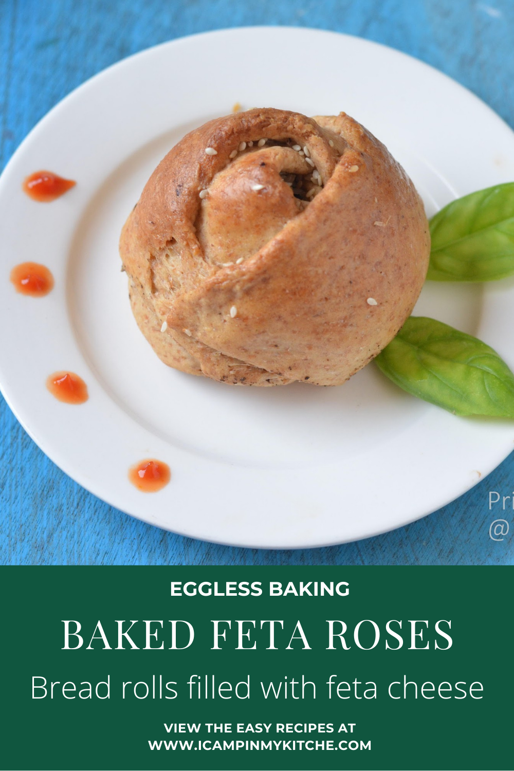 Baked Feta Roses