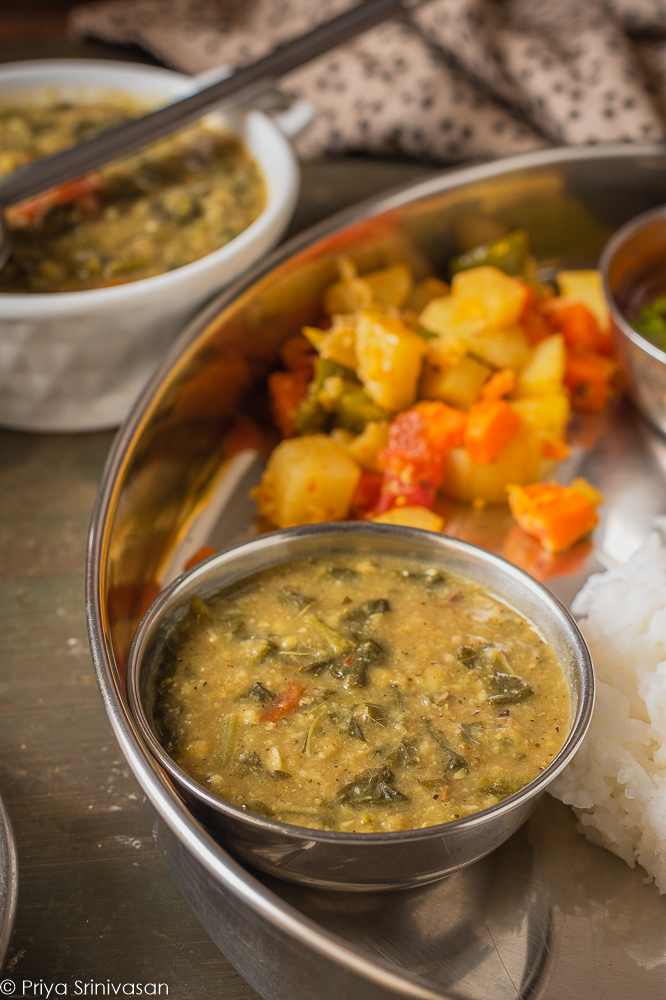 Spinach dal