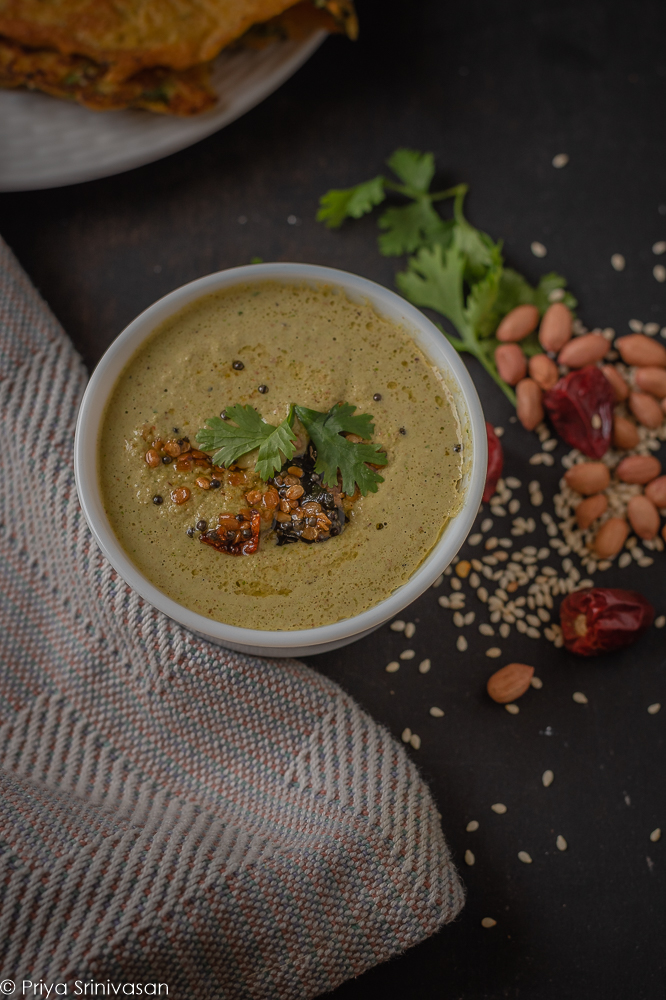 Peanut & Sesame Chutney | Breakfast Side-dish