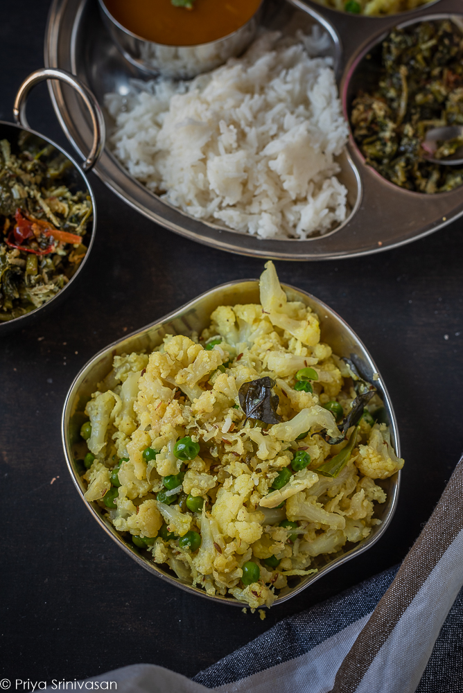 Easy Cauliflower curry 