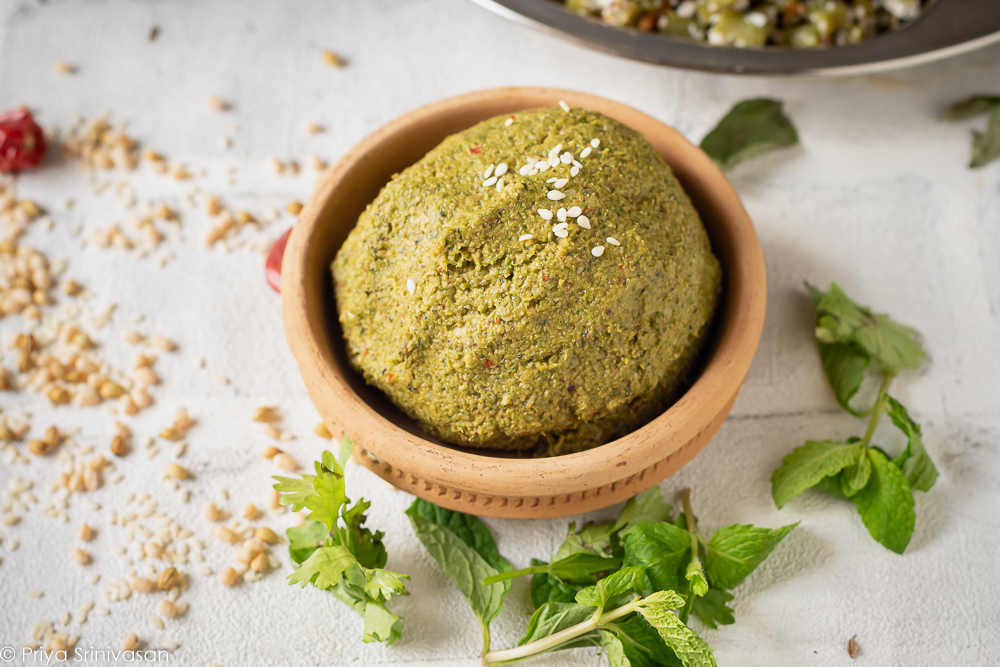 Coriander thogayal