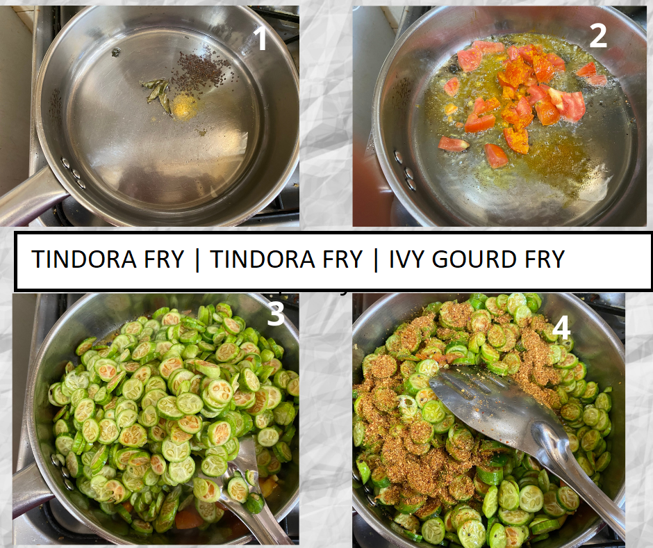 TINDORA FRY MAKING