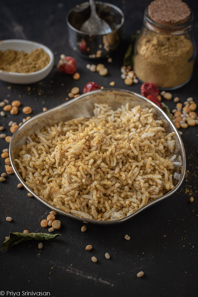 lemon leaves podi rice