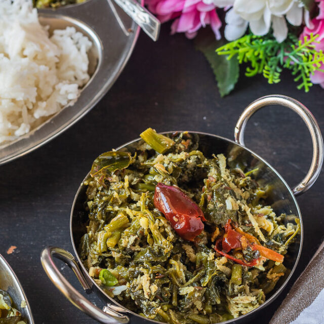 Keerai Rice Keerai Poriyal | Keerai Curry | Fresh Amaranth Stir-fry - I camp in my ...