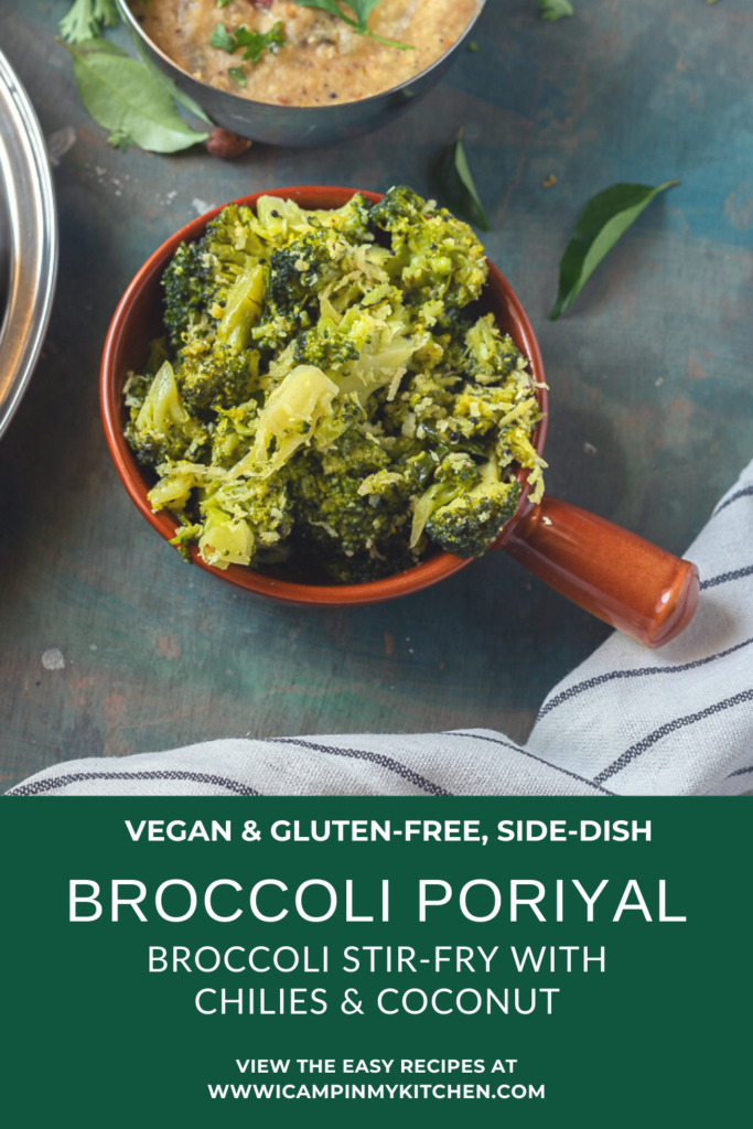 Broccoli poriyal pin