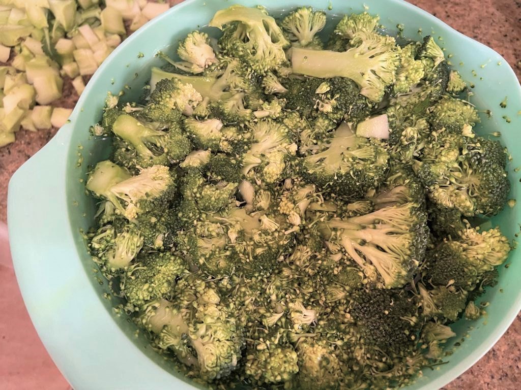 Broccoli florets