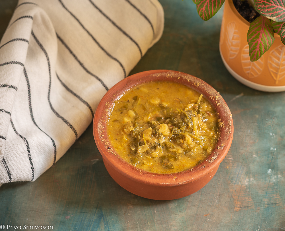 Methi leaves sambar