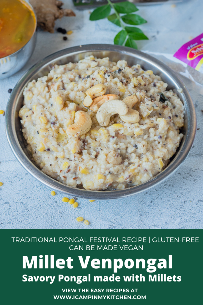 Millet Venpongal Pin