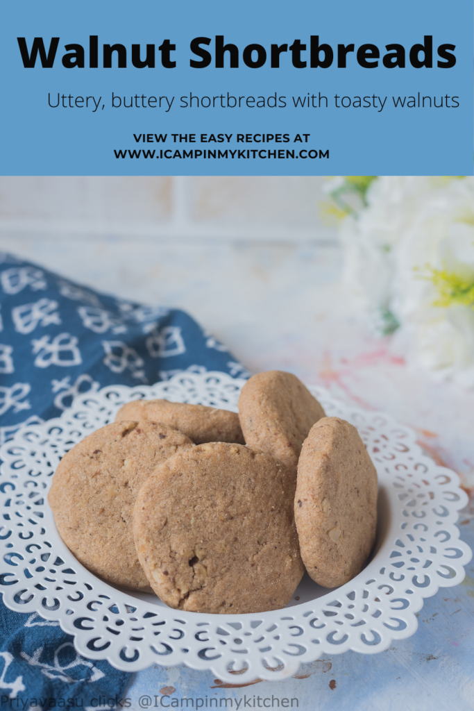 Walnut shortbreads pin