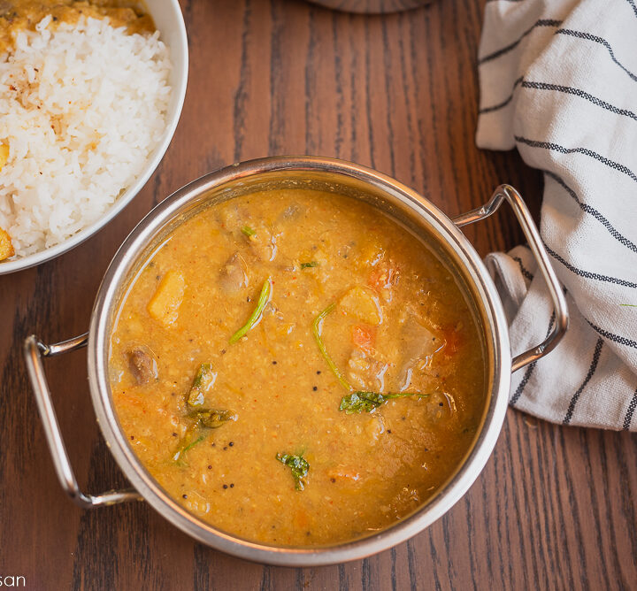 How to make sambhar in Instant pot