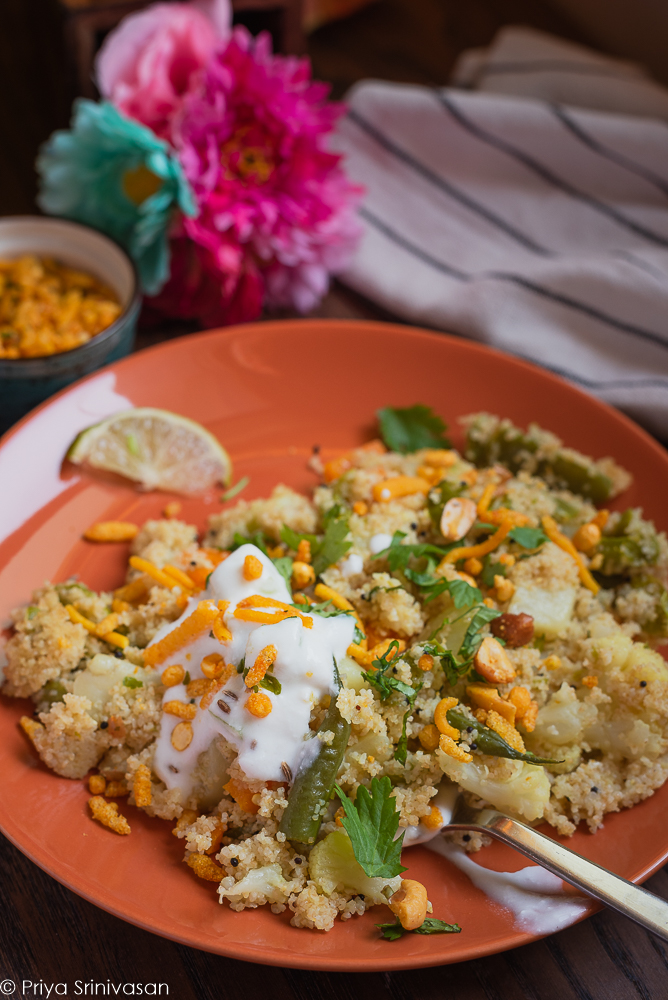 Wheat rava upma