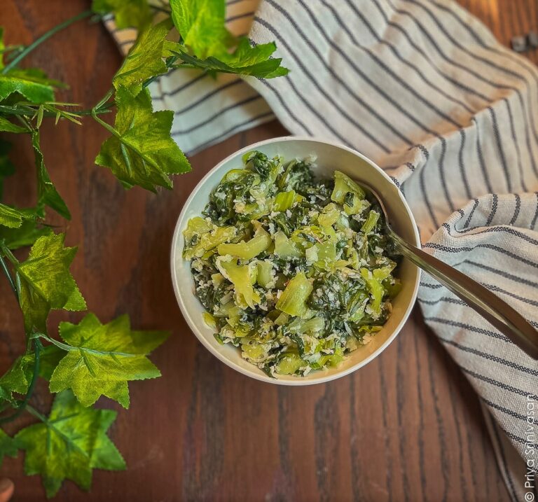 Bokchoy Poriyal