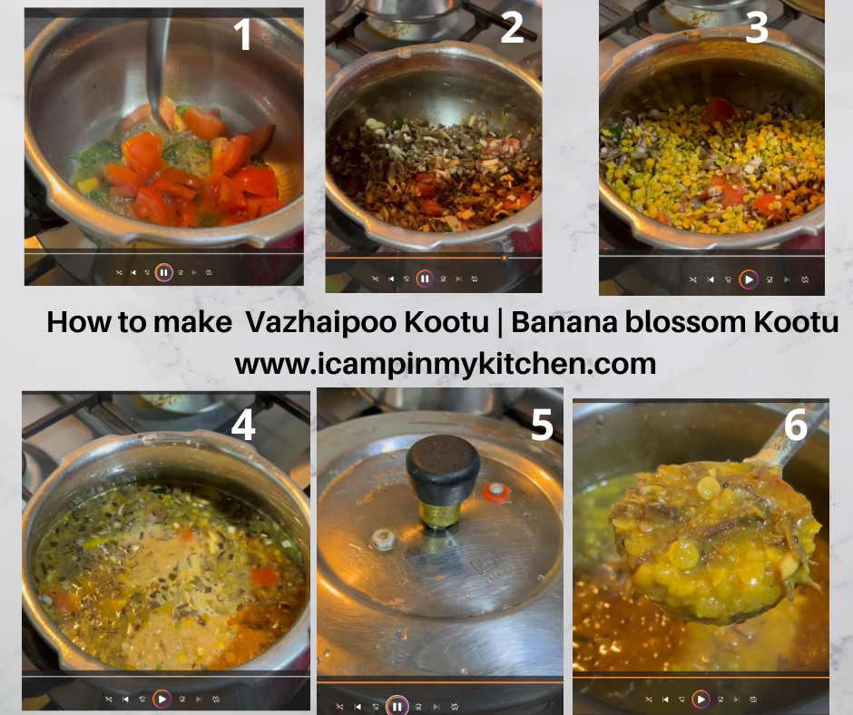 How to do vazhaipoo kootu