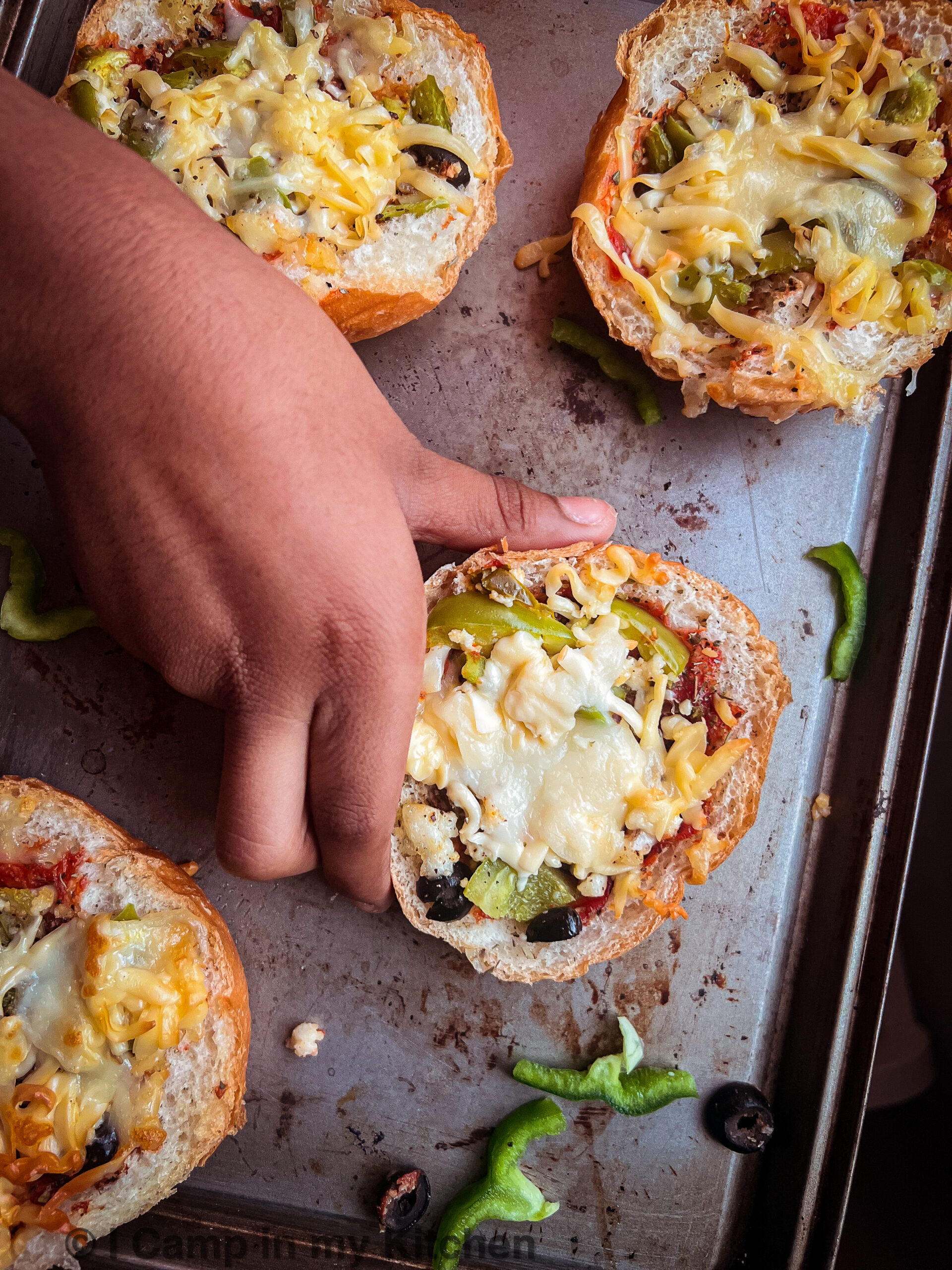 Pizza cups easy appetizer