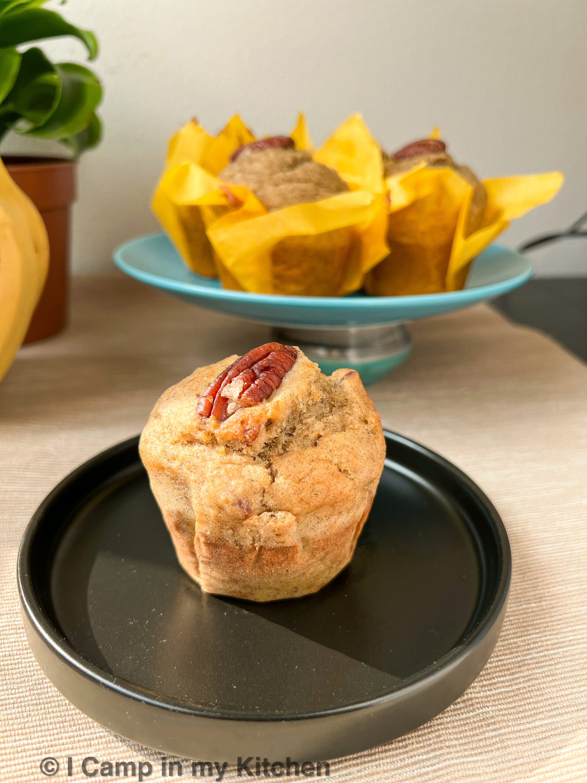 Fruit and nut muffins