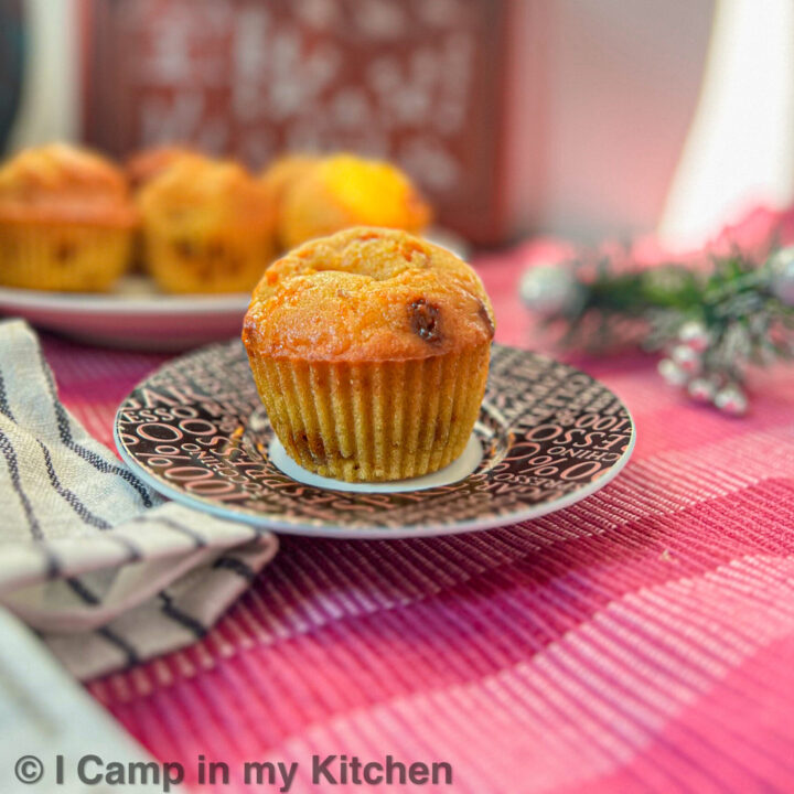 Carrot muffins eggless