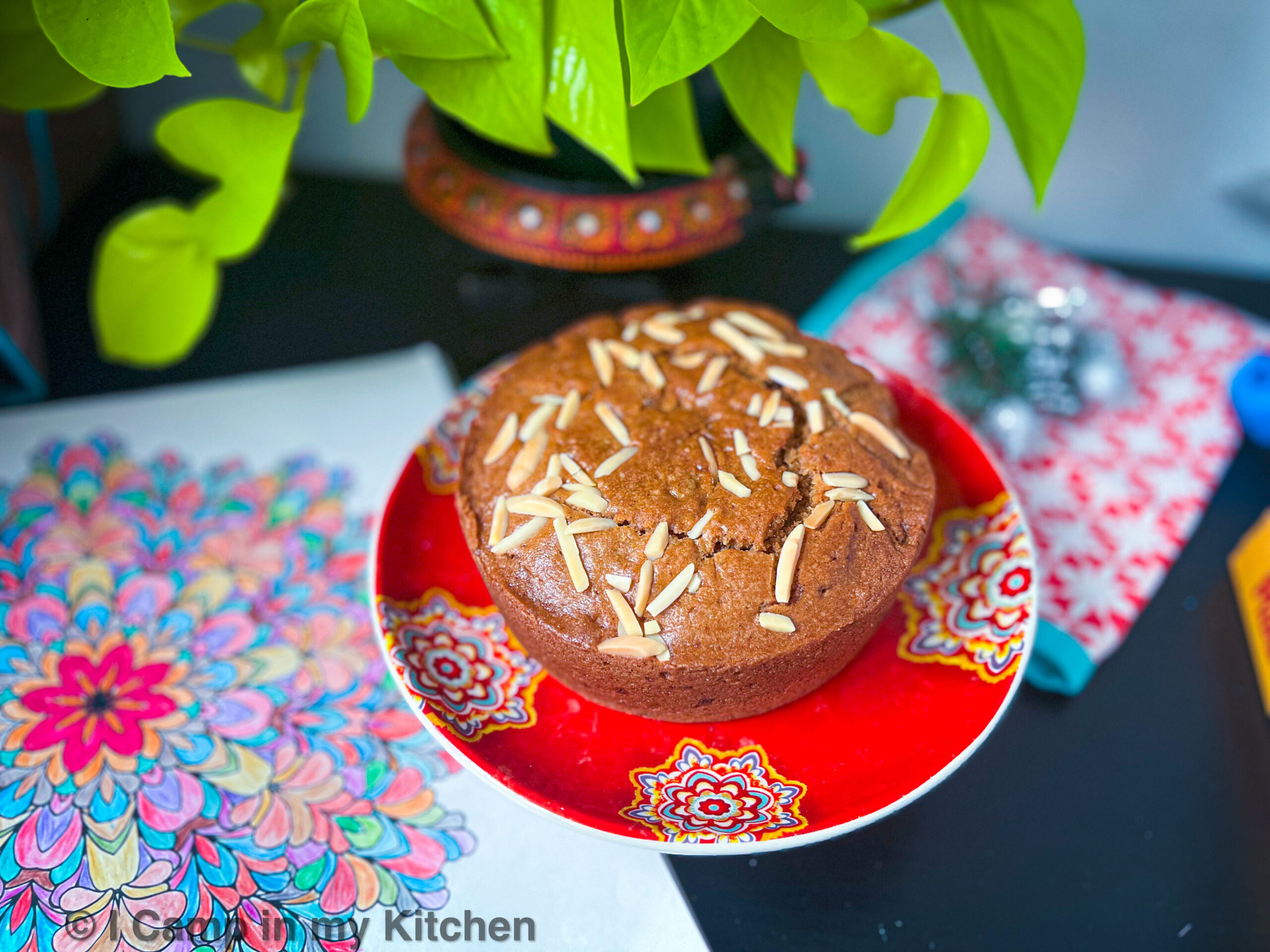 Apricot & Raisin Cake Eggless Fruit Cake with Jaggery I camp in my