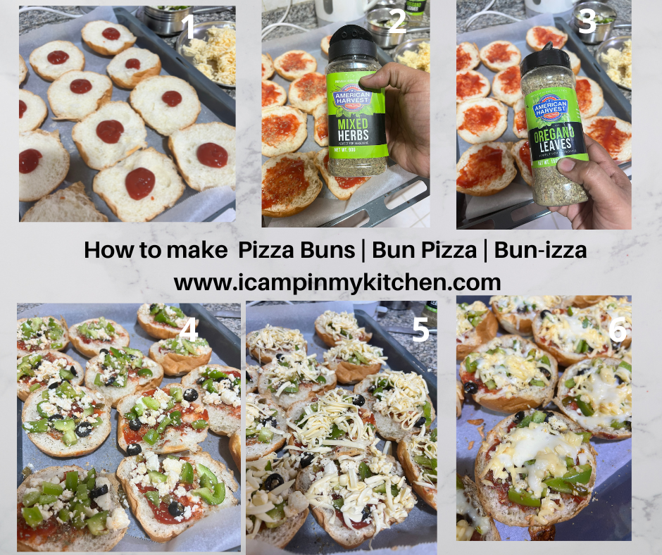 How to make bun pizza