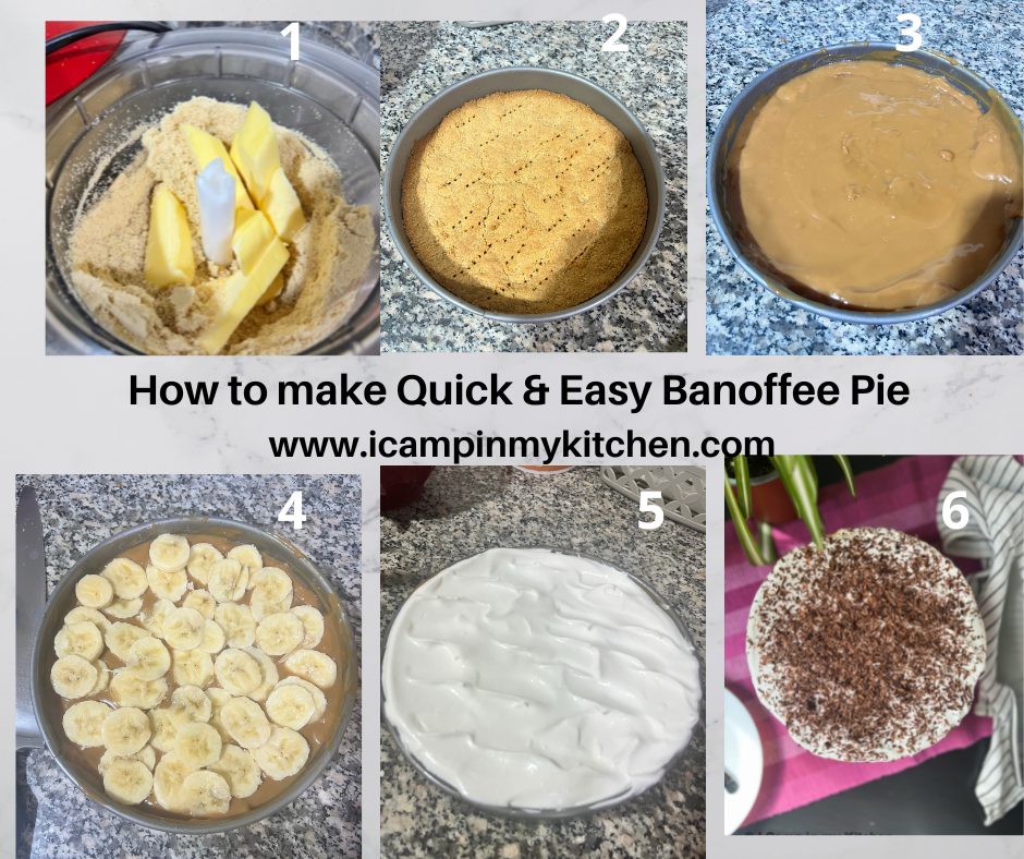 how to make banana caramel pie