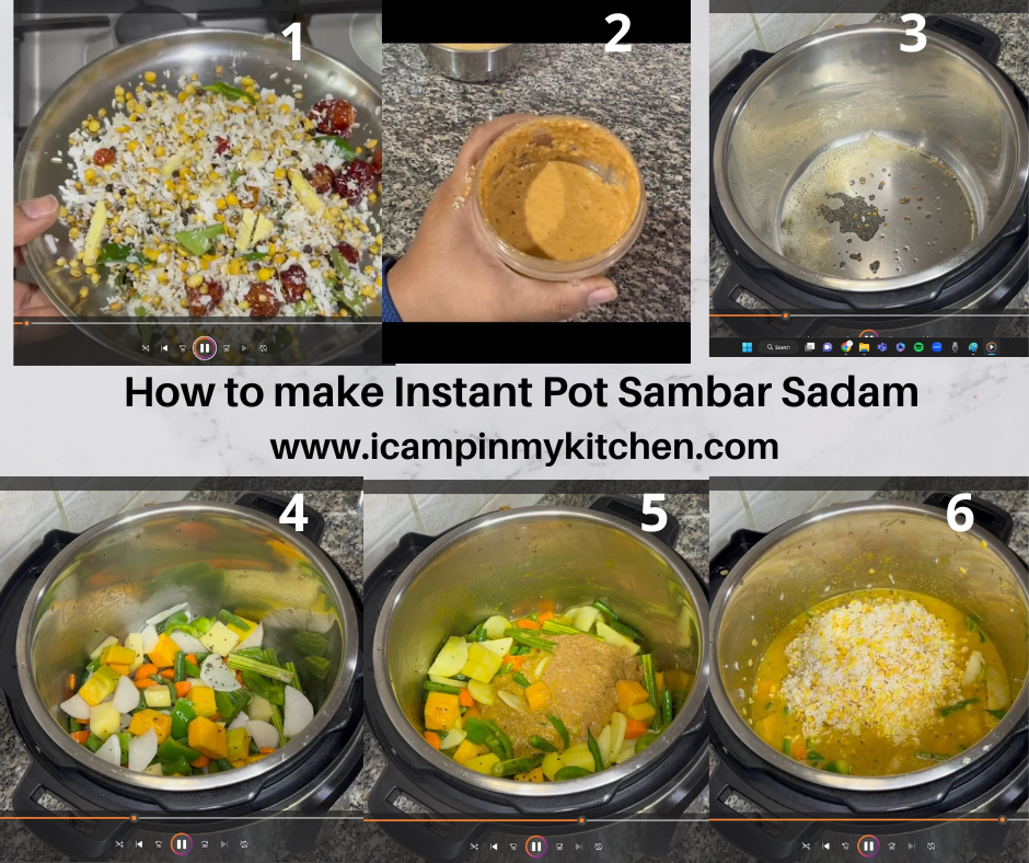 Pressure cooker sambar sadam recipe