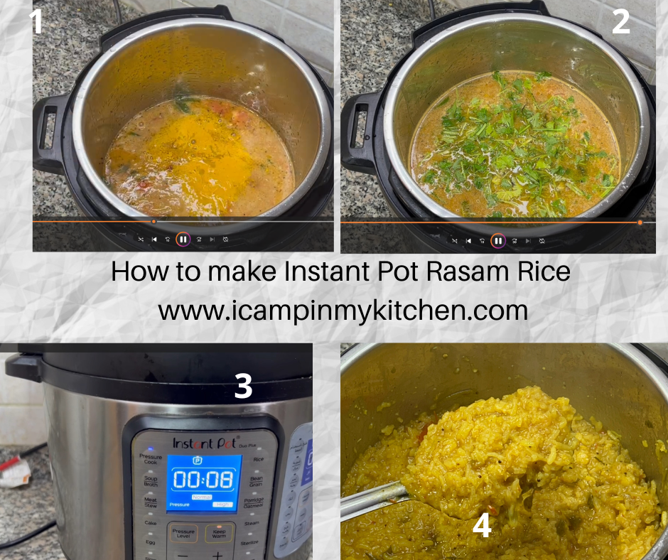 how to make rasam sadam in instant pot