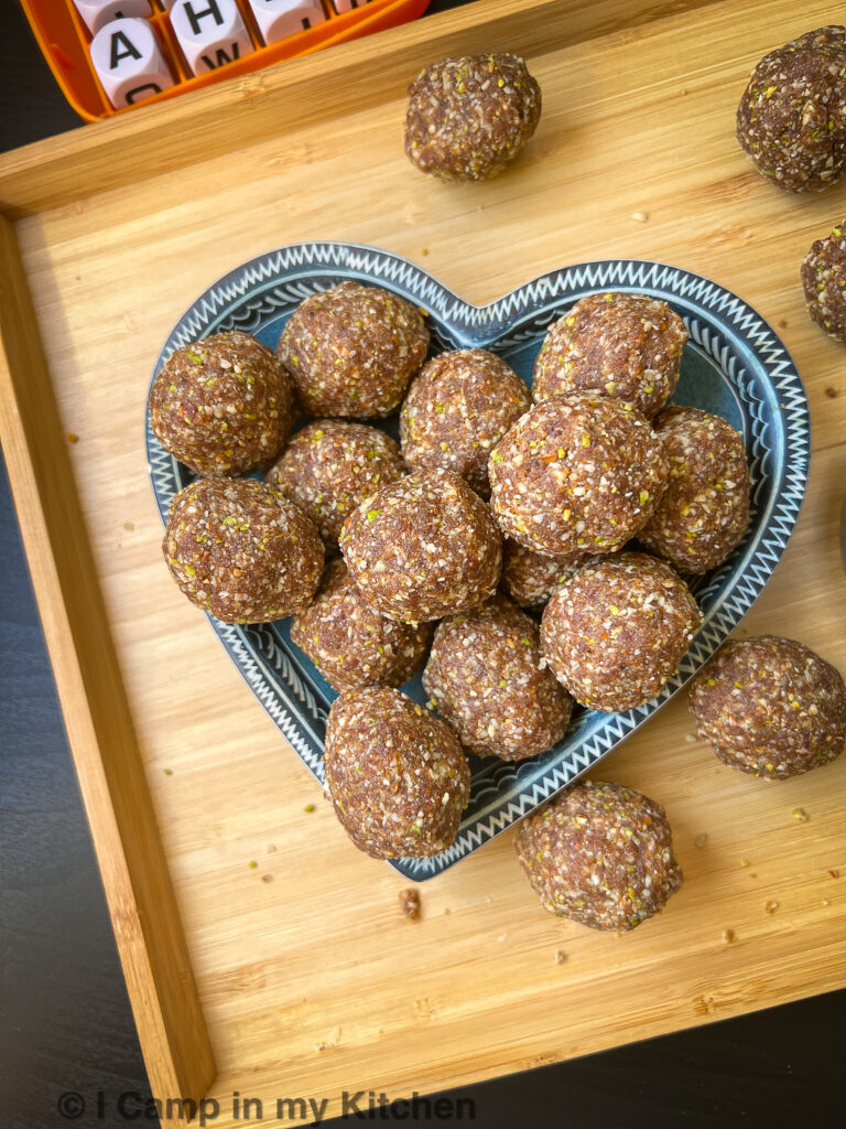 Vegan dry fruit laddu